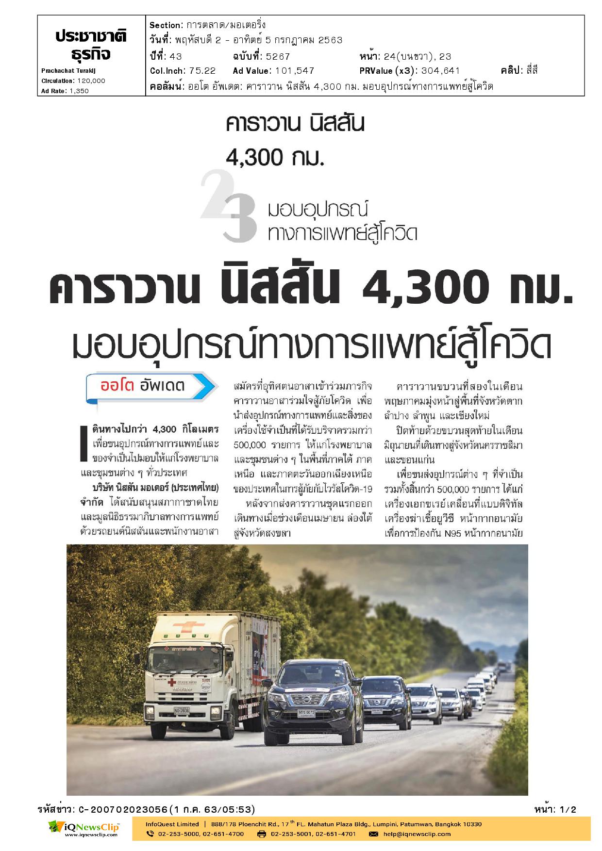 คาราวานอาสาร่วมใจสู้ภัยโควิด