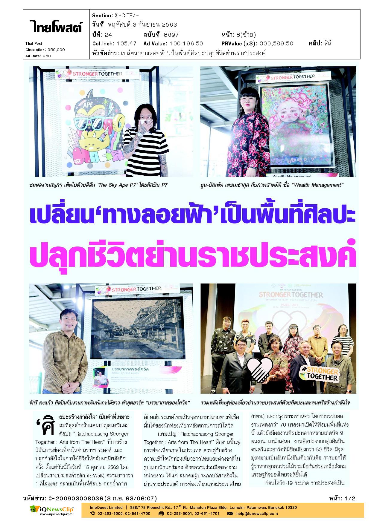 เตรียมจัดงานศิลปะ รายได้บริจาคเพื่อซื้ออุปกรณ์ทางการแพทย์ให้กับ รพ.จุฬาฯ